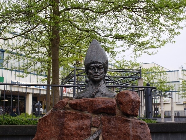 Büste des heiligen Augustinus in Sankt Augustin